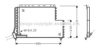 AVA QUALITY COOLING VO5131 Condenser, air conditioning